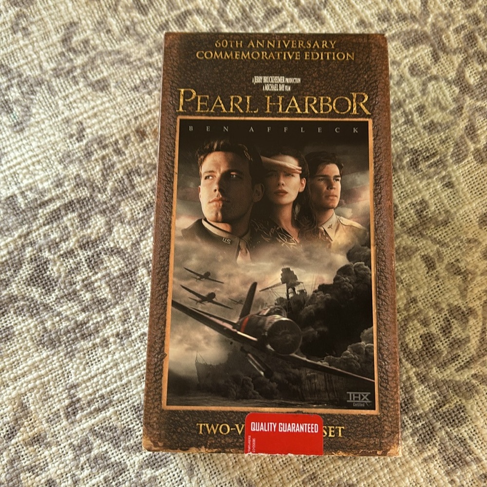 Vintage 2-volume VHS Classic Pearl Harbor